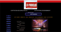 Desktop Screenshot of captation-video-tournage-spectacle.com