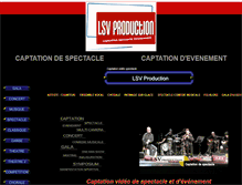 Tablet Screenshot of captation-video-tournage-spectacle.com